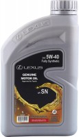 Фото - Моторное масло Lexus Engine Oil SN 5W-40 1 л