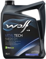 Фото - Моторное масло WOLF Vitaltech 5W-20 D1 5 л