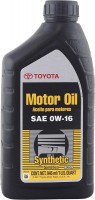 Фото - Моторное масло Toyota Motor Oil 0W-16 SN 1 л