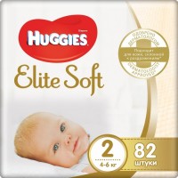 Подгузники Huggies Elite Soft 2 / 82 pcs 