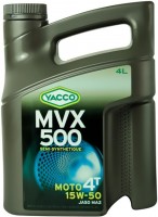 Фото - Моторное масло Yacco MVX 500 4T 15W-50 4 л