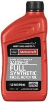 Фото - Моторное масло Motorcraft Full Synthetic Diesel Motor Oil 5W-40 1 л