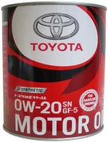 Фото - Моторное масло Toyota Motor Oil 0W-20 SN/GF-5 Synthetic 1 л