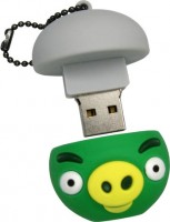 Фото - USB-флешка Uniq Angry Birds Bad Piggies in a Gray Helmet 4 ГБ