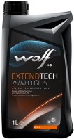 Фото - Трансмиссионное масло WOLF Extendtech 75W-80 GL5 1 л