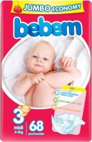 Фото - Подгузники Bebem Diapers 3 / 68 pcs 