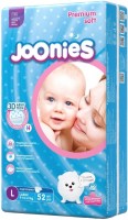Фото - Подгузники Joonies Premium Soft Diapers L / 52 pcs 