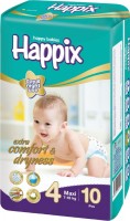 Фото - Подгузники Happix Diapers 4 / 10 pcs