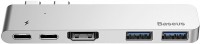 Фото - Картридер / USB-хаб BASEUS Thunderbolt C+ Dual Type-C to USB3.0/HDMI/Type-C 
