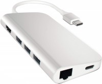 Картридер / USB-хаб Satechi Type-C Multi-Port Adapter 4K with Ethernet 