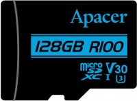 Карта памяти Apacer microSDXC R100 UHS-I U3 Class 10 128 ГБ
