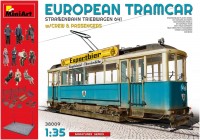 Фото - Сборная модель MiniArt European Tramcar w/Crew and Passengers (1:35) 
