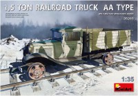 Фото - Сборная модель MiniArt 1.5 Ton Railroad Truck AA Type (1:35) 