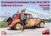 Фото - Сборная модель MiniArt German Passenger Car Typ 170V Saloon 4 Doors (1:35) 