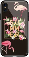 Фото - Чехол Kingxbar Stones Flamingos for iPhone X/Xs