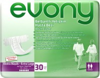 Фото - Подгузники EVONY Diapers XL / 30 pcs 