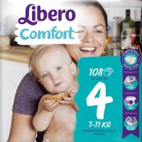 Фото - Подгузники Libero Comfort 4 / 108 pcs 