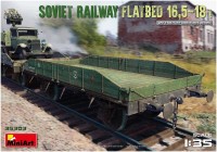 Фото - Сборная модель MiniArt Soviet Railway Flatbed 16.5-18T (1:35) 