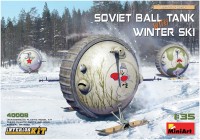 Фото - Сборная модель MiniArt Soviet Ball Tank with Winter Ski (1:35) 