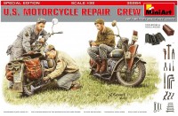 Фото - Сборная модель MiniArt U.S. Motorcycle Repair Crew (1:35) 