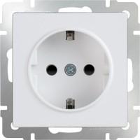 Фото - Розетка Werkel WL01-SKGS-01-IP44 белый