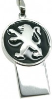 Фото - USB-флешка Uniq Slim Auto Ring Key Peugeot 8Gb