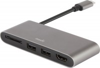 Фото - Картридер / USB-хаб Moshi USB-C Multimedia Adapter 