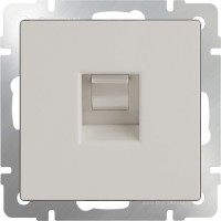 Фото - Розетка Werkel WL03-RJ-45 слоновая кость