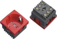 Фото - Розетка Hypernet PM-GT-S45-R красный