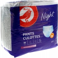 Фото - Подгузники Auchan Night Pants M / 12 pcs