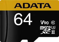 Фото - Карта памяти A-Data Premier ONE microSDXC UHS-II U3 Class 10 64 ГБ