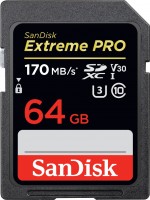 Фото - Карта памяти SanDisk Extreme Pro V30 SDXC UHS-I U3 64 ГБ