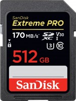 Фото - Карта памяти SanDisk Extreme Pro V30 SDXC UHS-I U3 512 ГБ