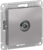 Фото - Розетка Schneider AtlasDesign ATN000391 серебристый