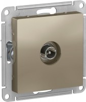 Фото - Розетка Schneider AtlasDesign ATN000591 коричневый