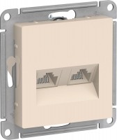 Фото - Розетка Schneider AtlasDesign ATN000285 бежевый