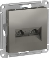 Фото - Розетка Schneider AtlasDesign ATN000985 серый