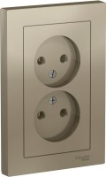 Фото - Розетка Schneider AtlasDesign ATN000520 коричневый