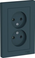 Фото - Розетка Schneider AtlasDesign ATN000820 зеленый