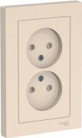 Фото - Розетка Schneider AtlasDesign ATN000222 бежевый