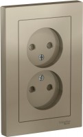 Фото - Розетка Schneider AtlasDesign ATN000522 коричневый
