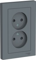 Фото - Розетка Schneider AtlasDesign ATN000722 графит