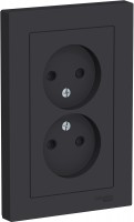 Фото - Розетка Schneider AtlasDesign ATN001022 черный