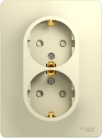 Фото - Розетка Schneider Glossa GSL000226 бежевый