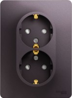 Фото - Розетка Schneider Glossa GSL001426 фиолетовый