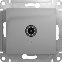 Фото - Розетка Schneider Glossa GSL000391 серебристый