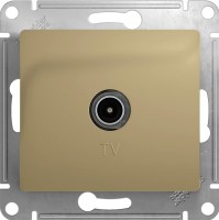 Фото - Розетка Schneider Glossa GSL000491 золотистый