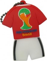 Фото - USB-флешка Uniq Football Uniform Brasil 2014 8 ГБ
