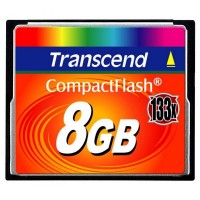 Фото - Карта памяти Transcend CompactFlash 133x 8 ГБ