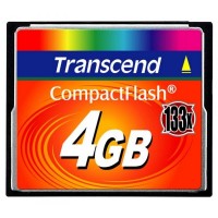 Фото - Карта памяти Transcend CompactFlash 133x 4 ГБ